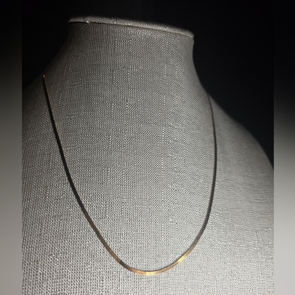 Karizia Elegant Gold Necklace 925 - Picture 5 of 10